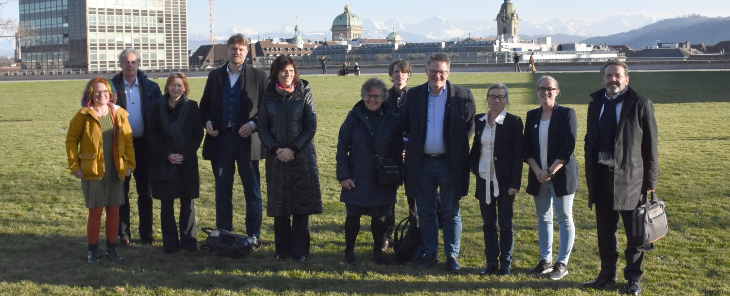 Delegation from the University of Groningen in Bern